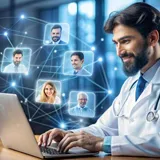 Medical care team providing comfort and symptom management.